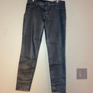 Guess Metallic gray jeans